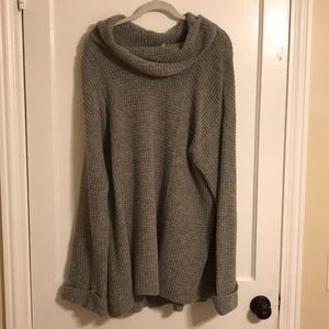 Free people cow neck sweater